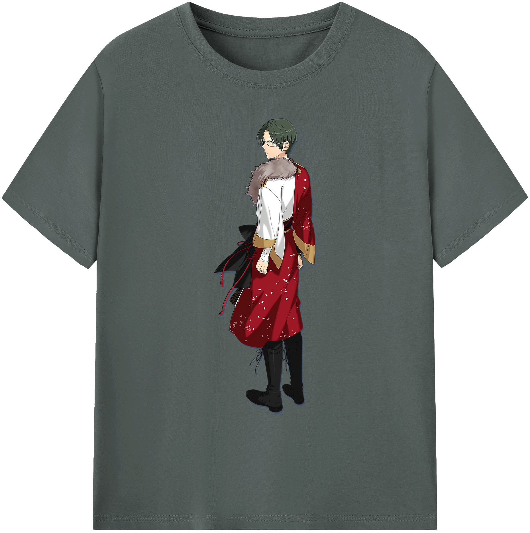 （画像用） あんさんぶるスターズ! Ensemble Stars 綿100％ メンズ半袖Tシャツ｜肌触りやわらか＆通気性